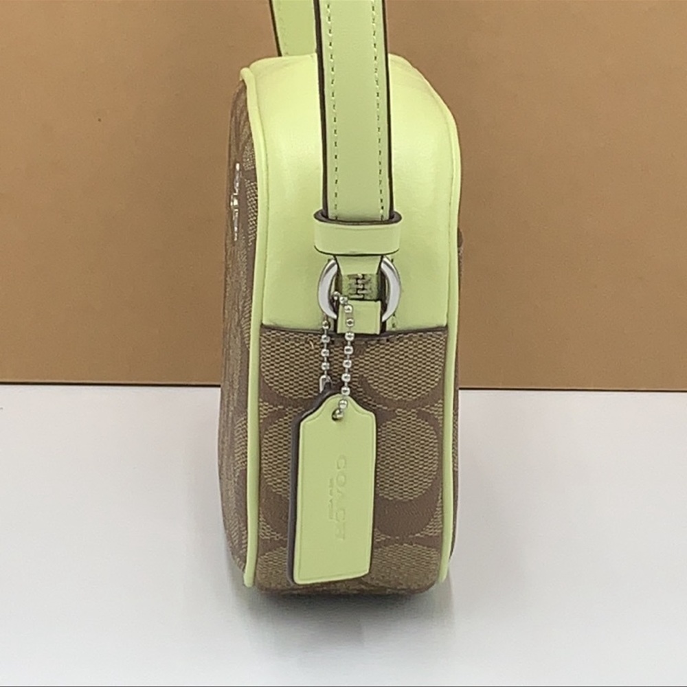 Coach Mini Jamie Camera Bag In Signature Canvas
SV/Khaki/Pale Lime
NWT - Picture 10 of 16
